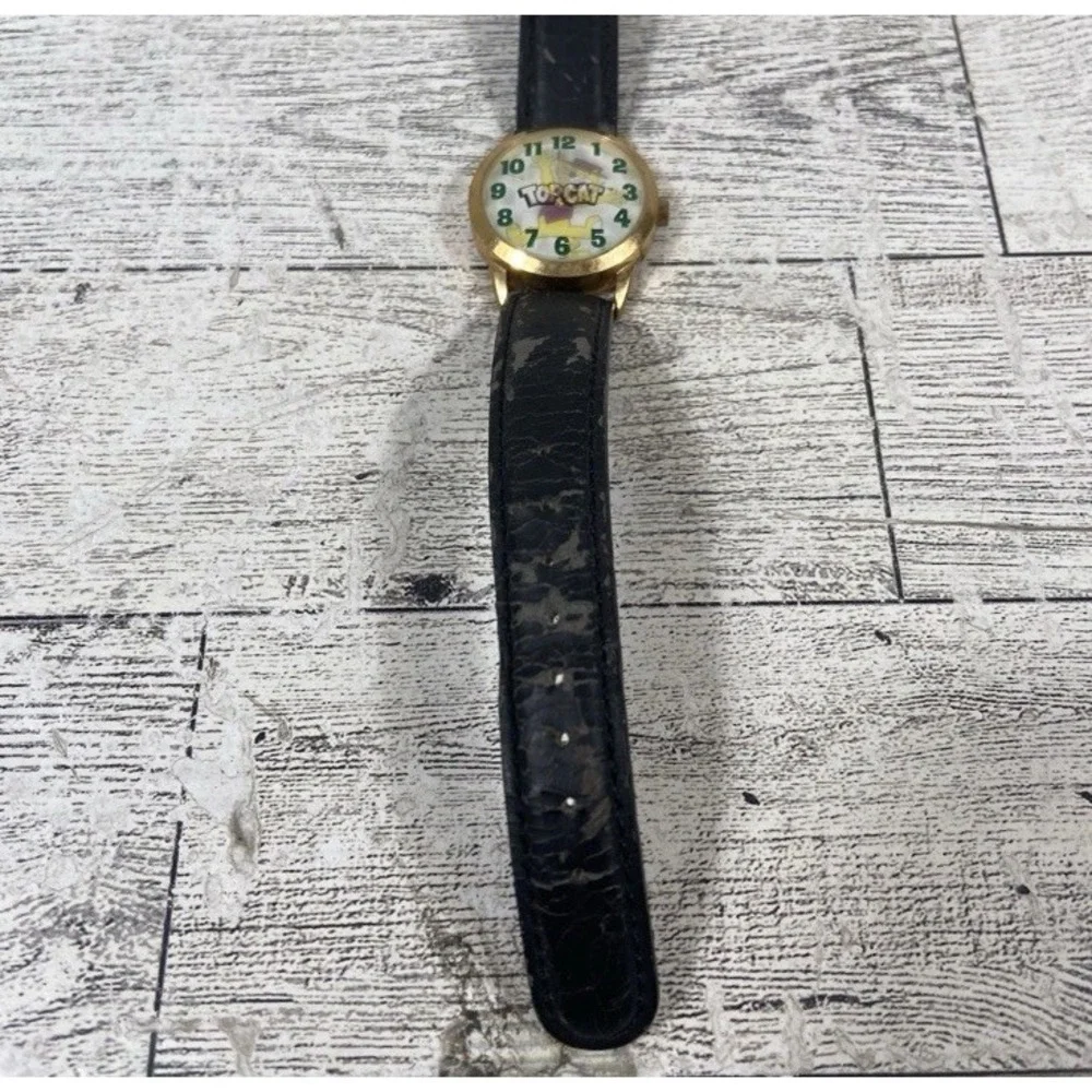 Top Cat Wrist Watch LC-2030 Japan Rare Vintage Cartoon 60's Alley Cat